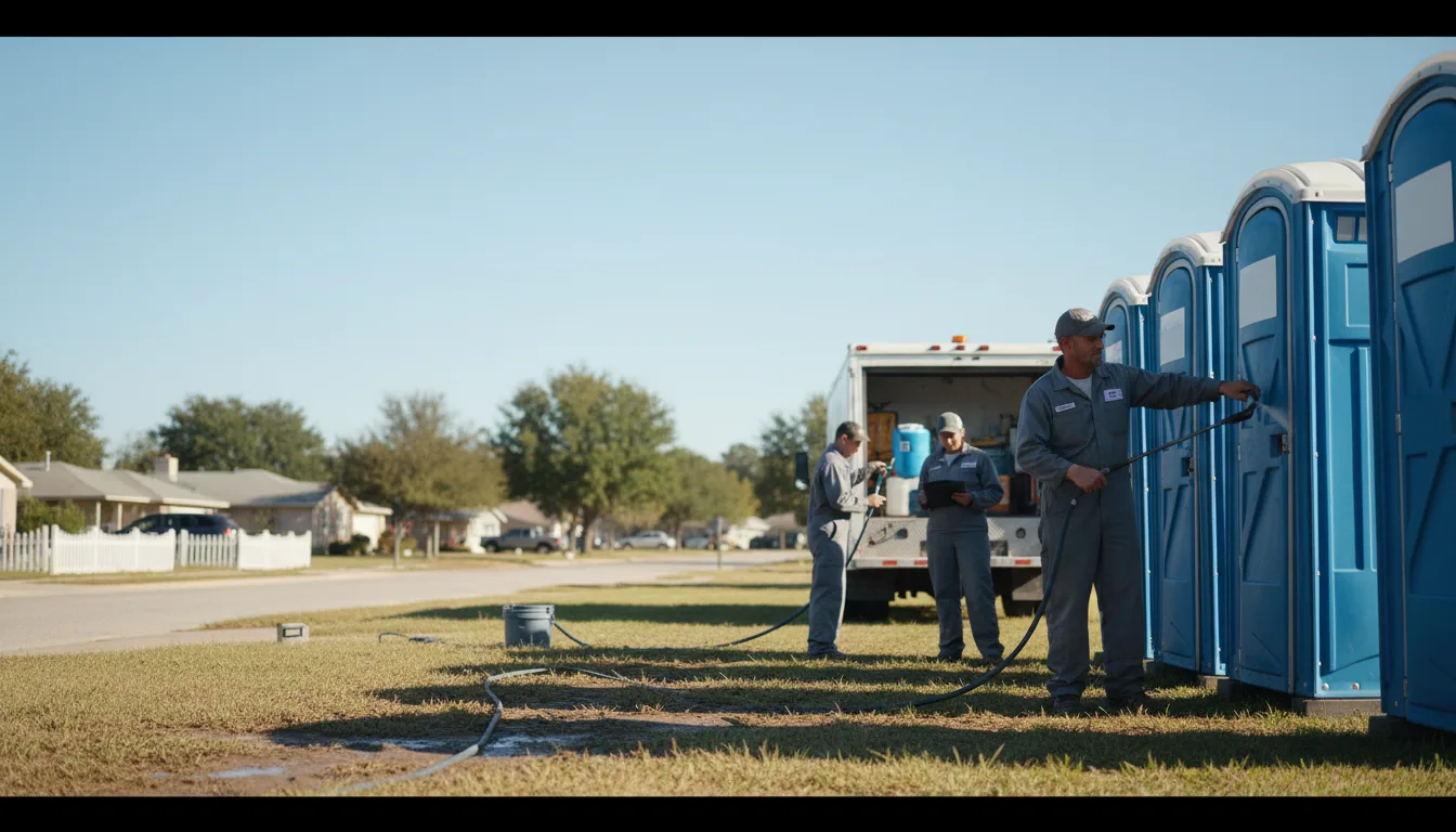 Long-Term Portable Toilet Rental in Auburndale, WI near me
